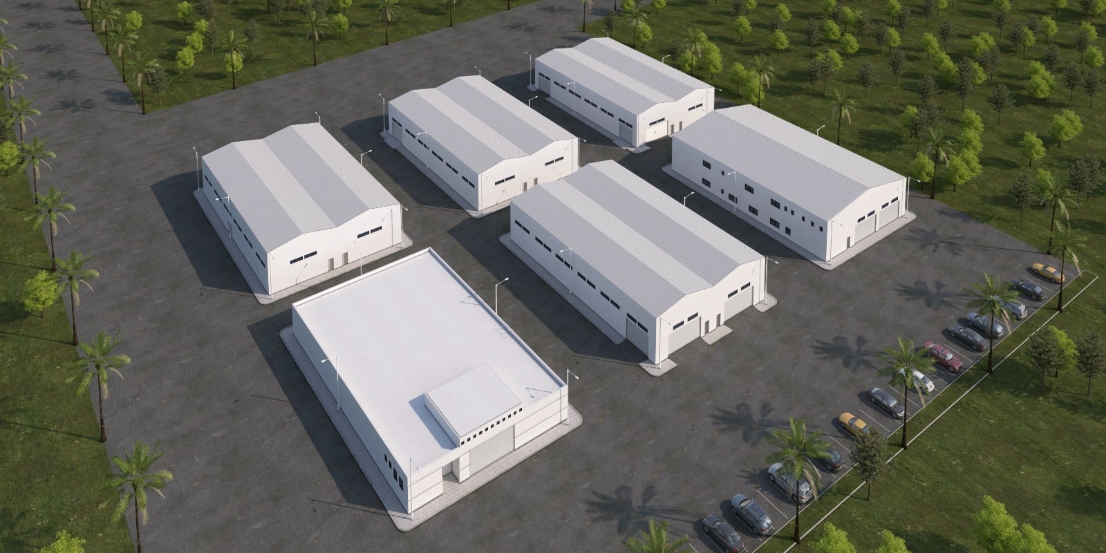 مشروع الدراسة الهندسية لإمكانية إعادة تأهيل الهياكل الحديدية في إسكان العزيزية